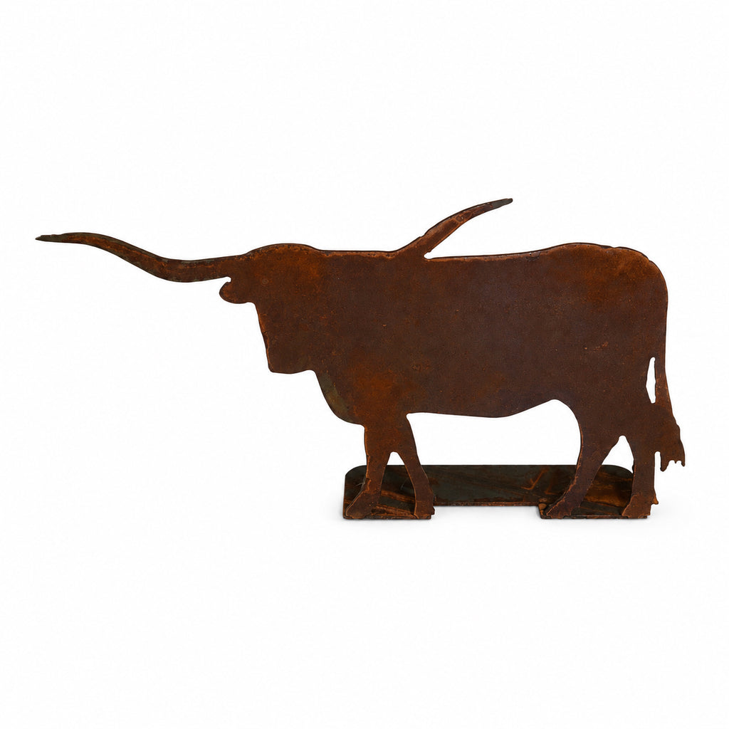 Longhorn Add-On for Western & Southwestern Nativities | Metal Standee
