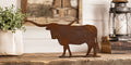 Longhorn Add-On for Western & Southwestern Nativities | Metal Standee