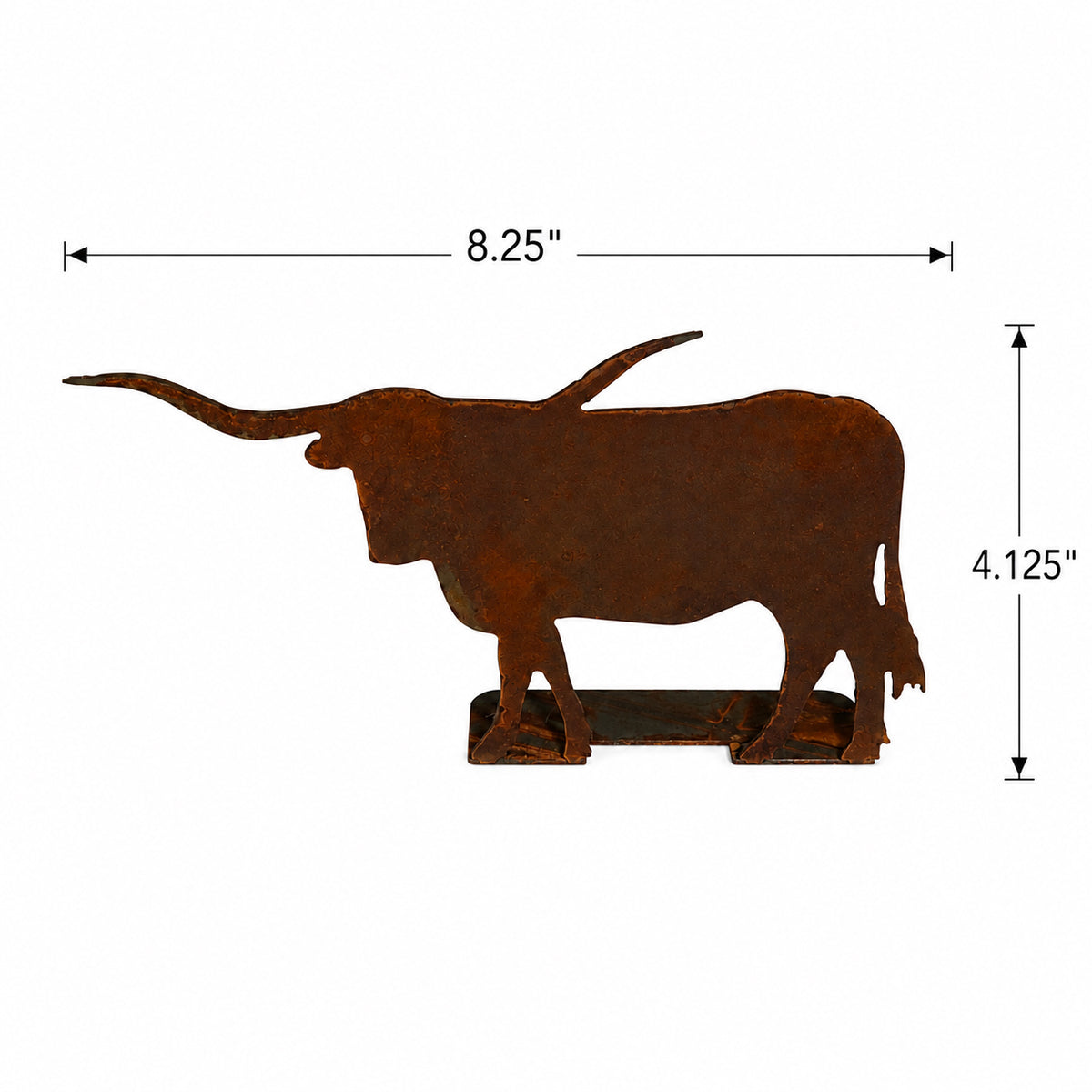 Longhorn Add-On for Western & Southwestern Nativities | Metal Standee