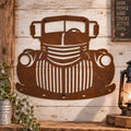 Rustic Metal Old Truck Sign
