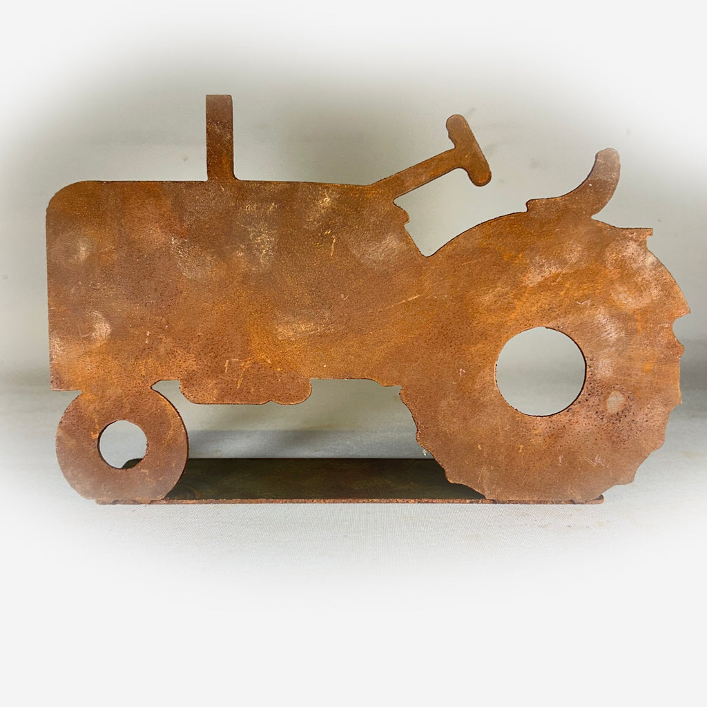 Rustic Metal Tractor Add-On for Western & Southwestern Nativities
