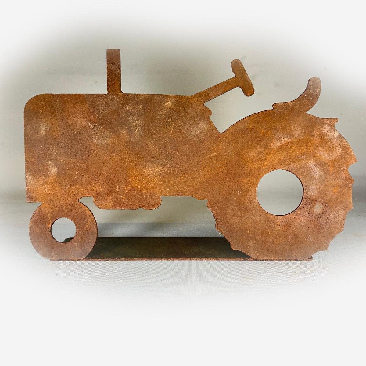 Rustic Metal Tractor Add-On for Western & Southwestern Nativities