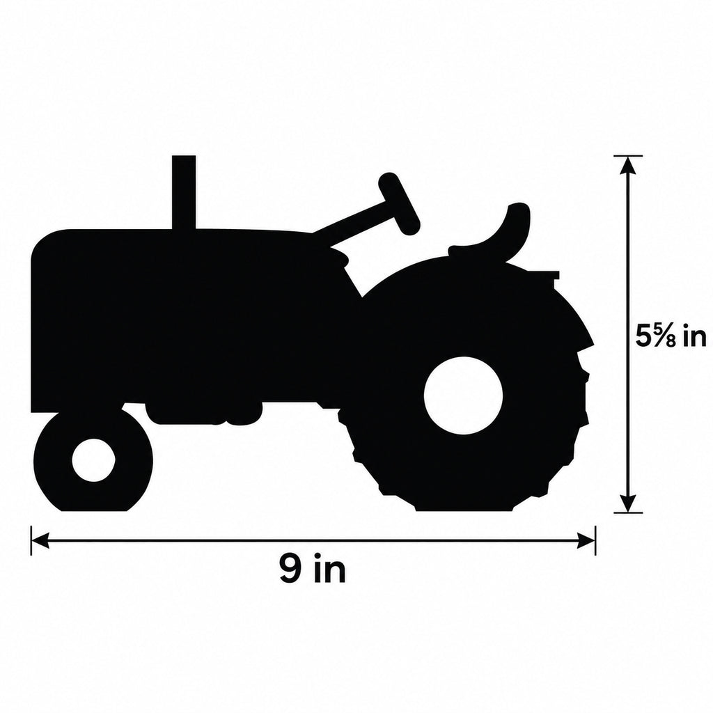Rustic Metal Tractor Add-On for Western & Southwestern Nativities