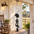 Rustic Metal Western Dangler